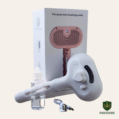 MistBrush™ – Pet Spray & UV Grooming Comb