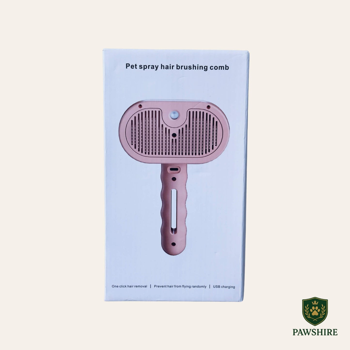 MistBrush™ – Pet Spray & UV Grooming Comb